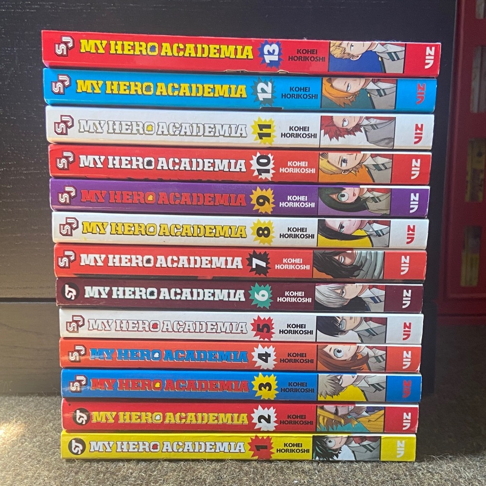 My Hero Academia Manga Books Vol 1-13